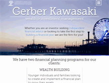 Tablet Screenshot of gerberkawasaki.com